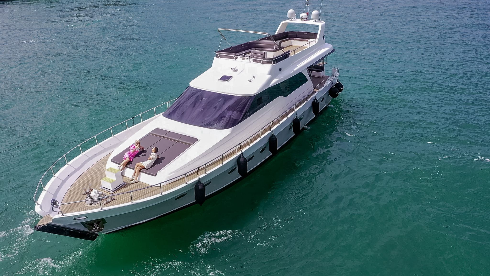 Luxury and Party-Equipped 23M Yacht for Rent on the Bosphorus 1