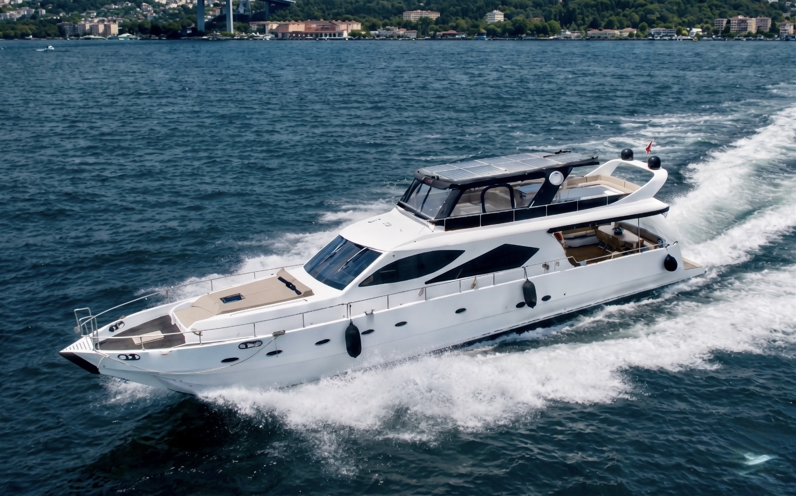 30-Person Motor Yacht – Bosphorus Tour & Private Event 1
