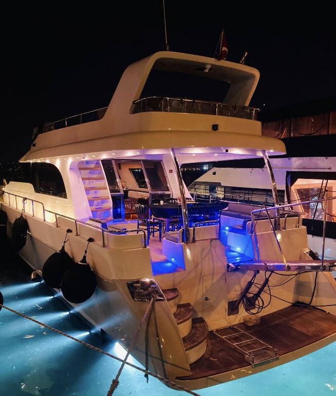 Luxury and Party-Equipped 23M Yacht for Rent on the Bosphorus 3