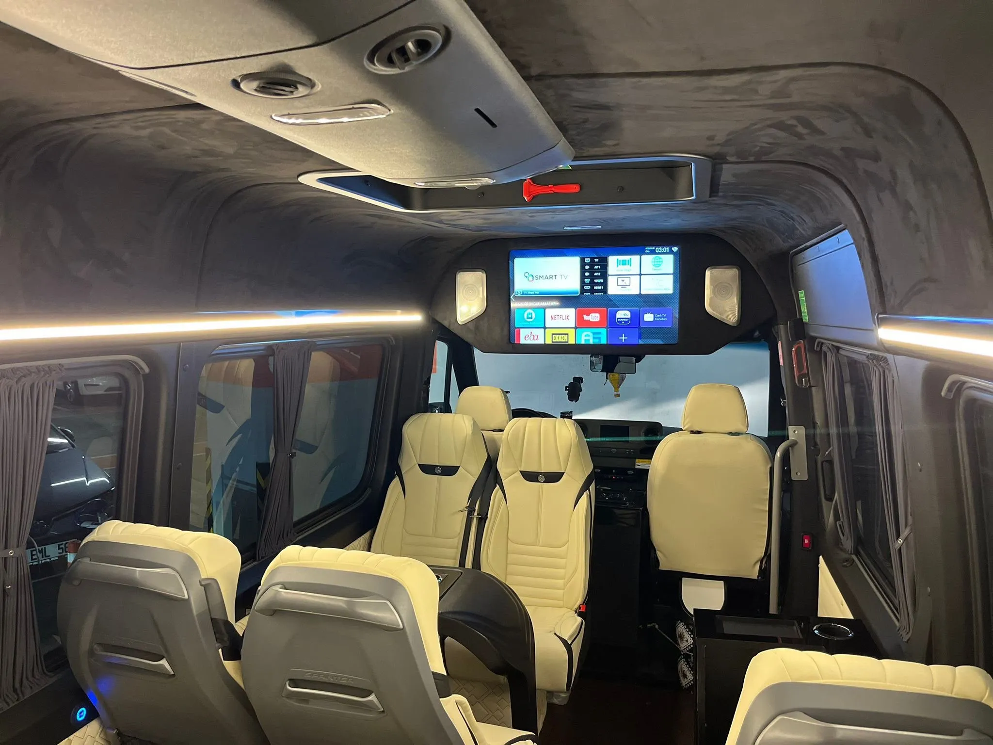 VIP Mercedes Sprinter 14+1 | Chauffeur-Driven VIP Minibus Rental Istanbul 3