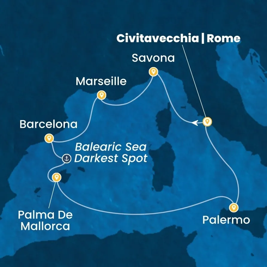 Costa Toscana ile Balear Adaları ve Batı Akdeniz Turu, 8 Gün – İstanbul 3