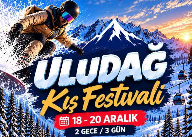 Uludağ Kış Festivali Turu / 2 Gece Otel Konaklamalı / İstanbul Çıkışlı – İstanbul 1